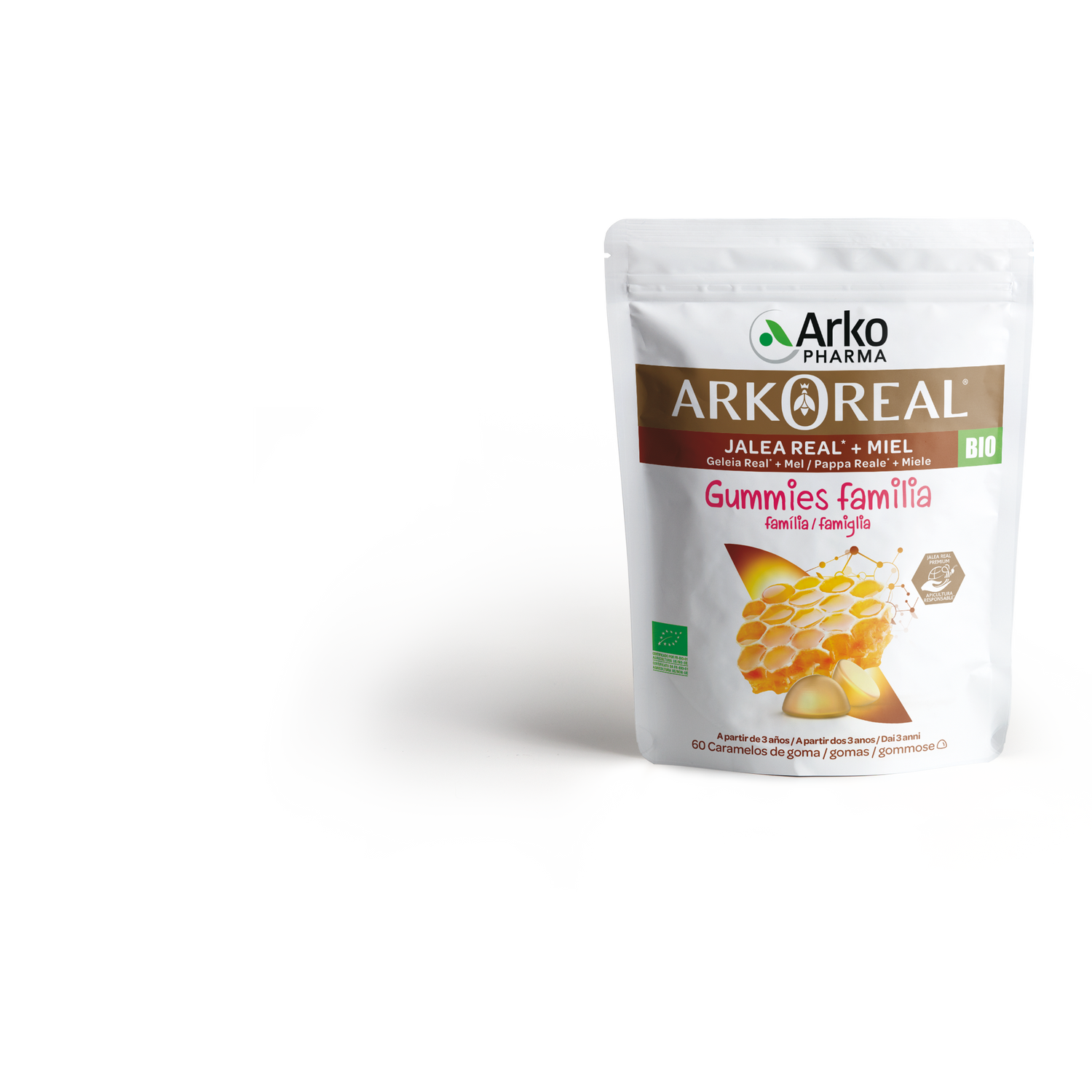 Arkoreal Geleia Real+Mel Bio Gomas X60