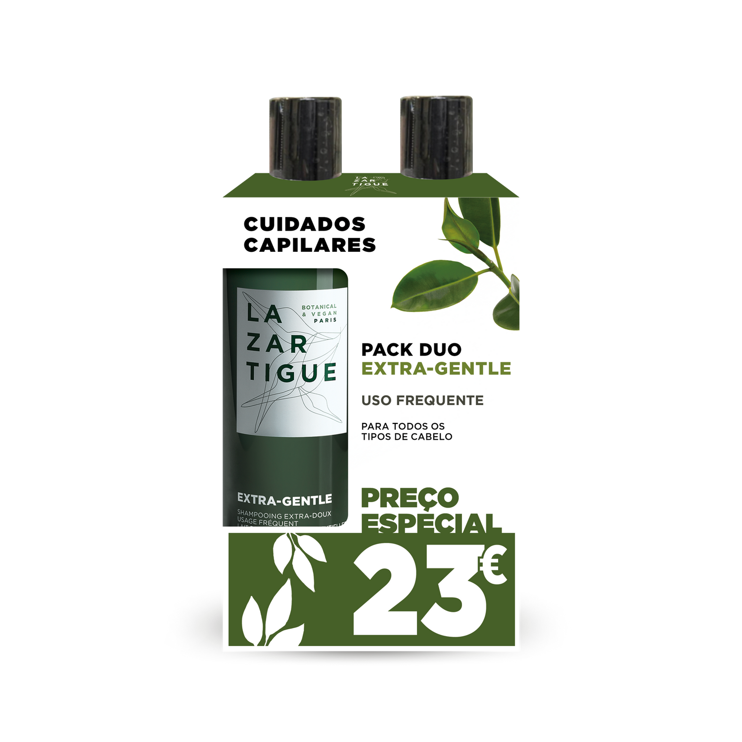 Lazartigue Extra Gentle Ch Sve 250ml X2