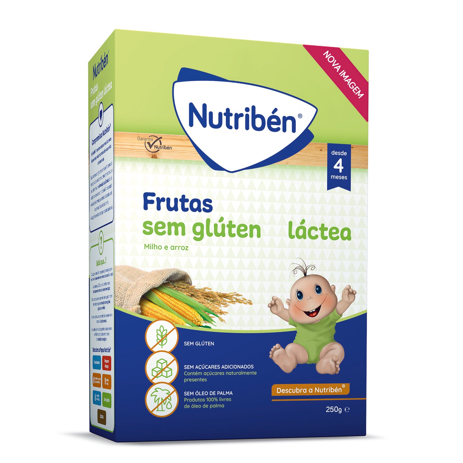 Nutriben Farinhas Frutas S/Glut La 250G