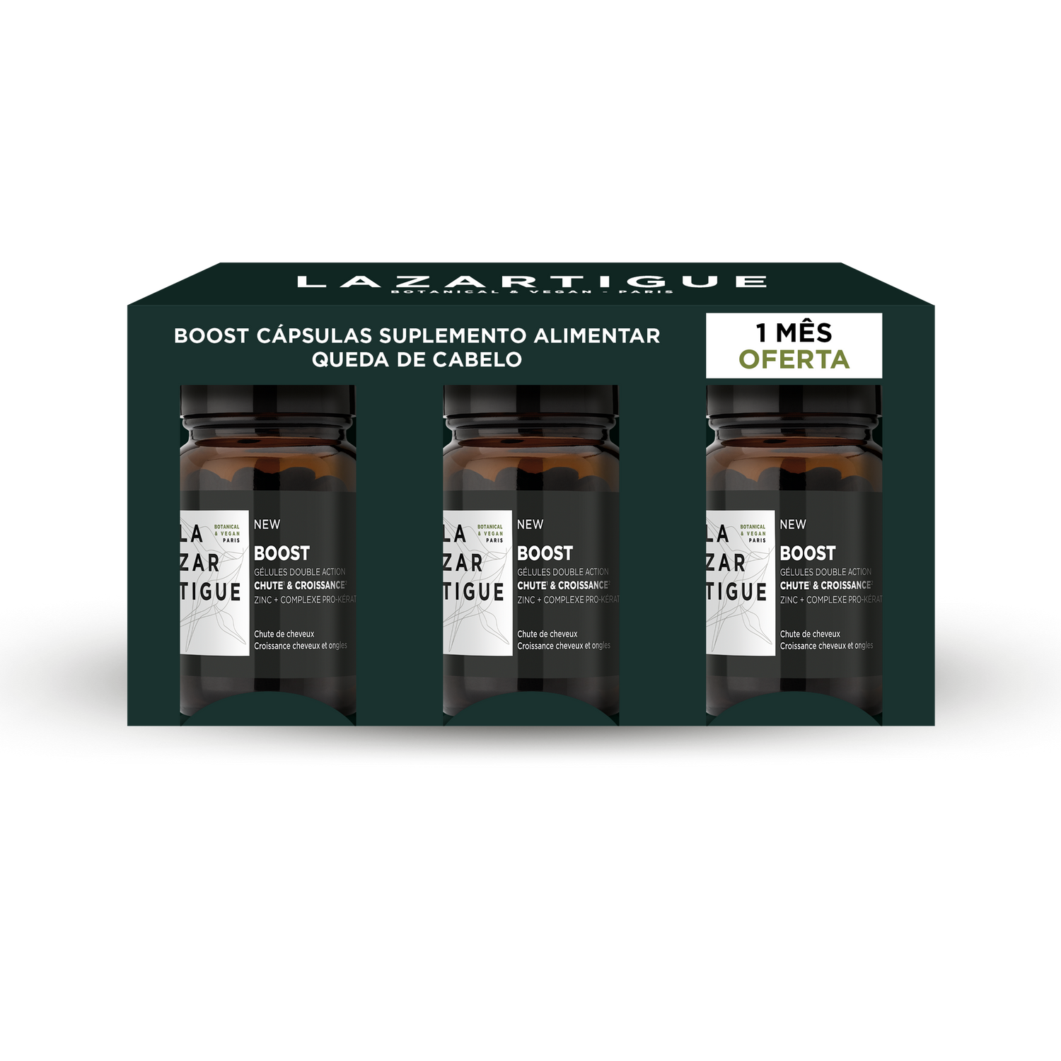 Lazartigue Boost Caps 30X3 2=3