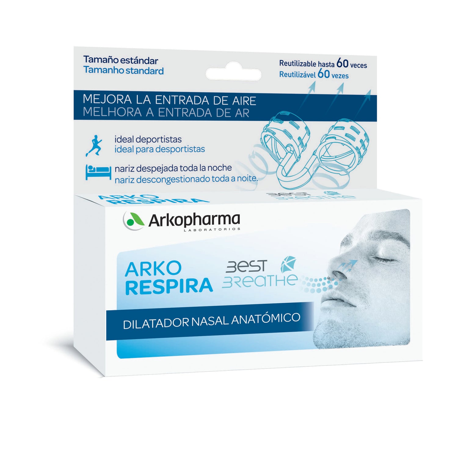 Arko Respira Dilatador Nasal Reut 60x