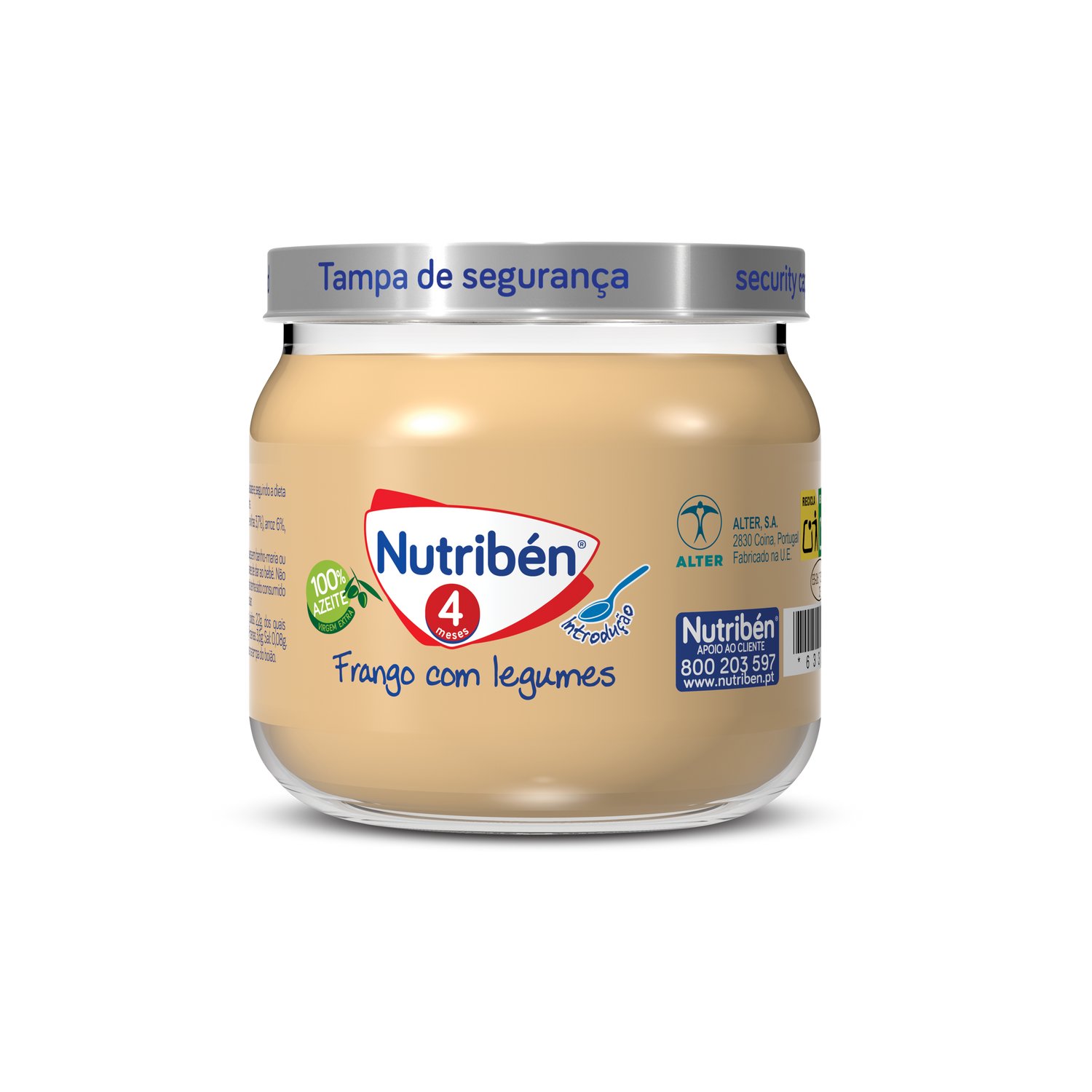 Nutriben Boiao 4 Frango Legu 120G
