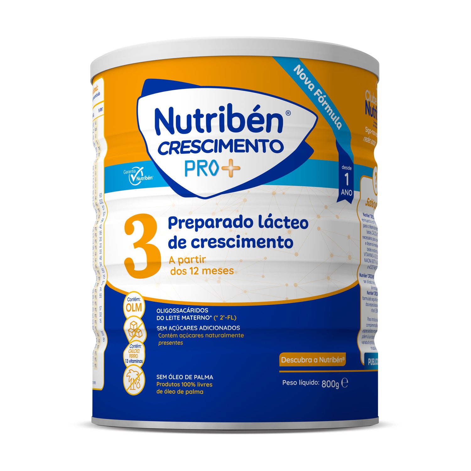 Nutriben Crescim Pro+ Leite 800G