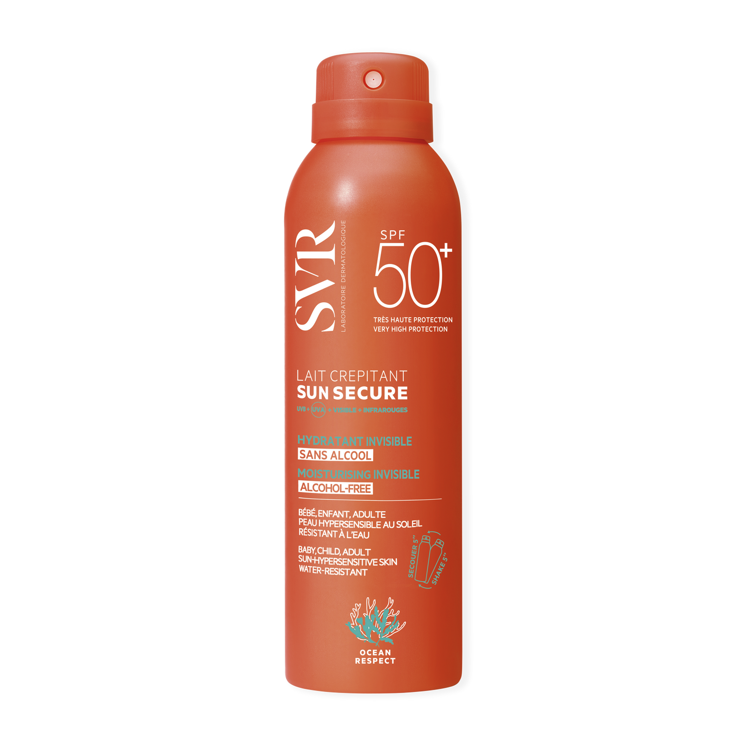Svr Sun Secure L Crepitant Spf50+ 200Ml