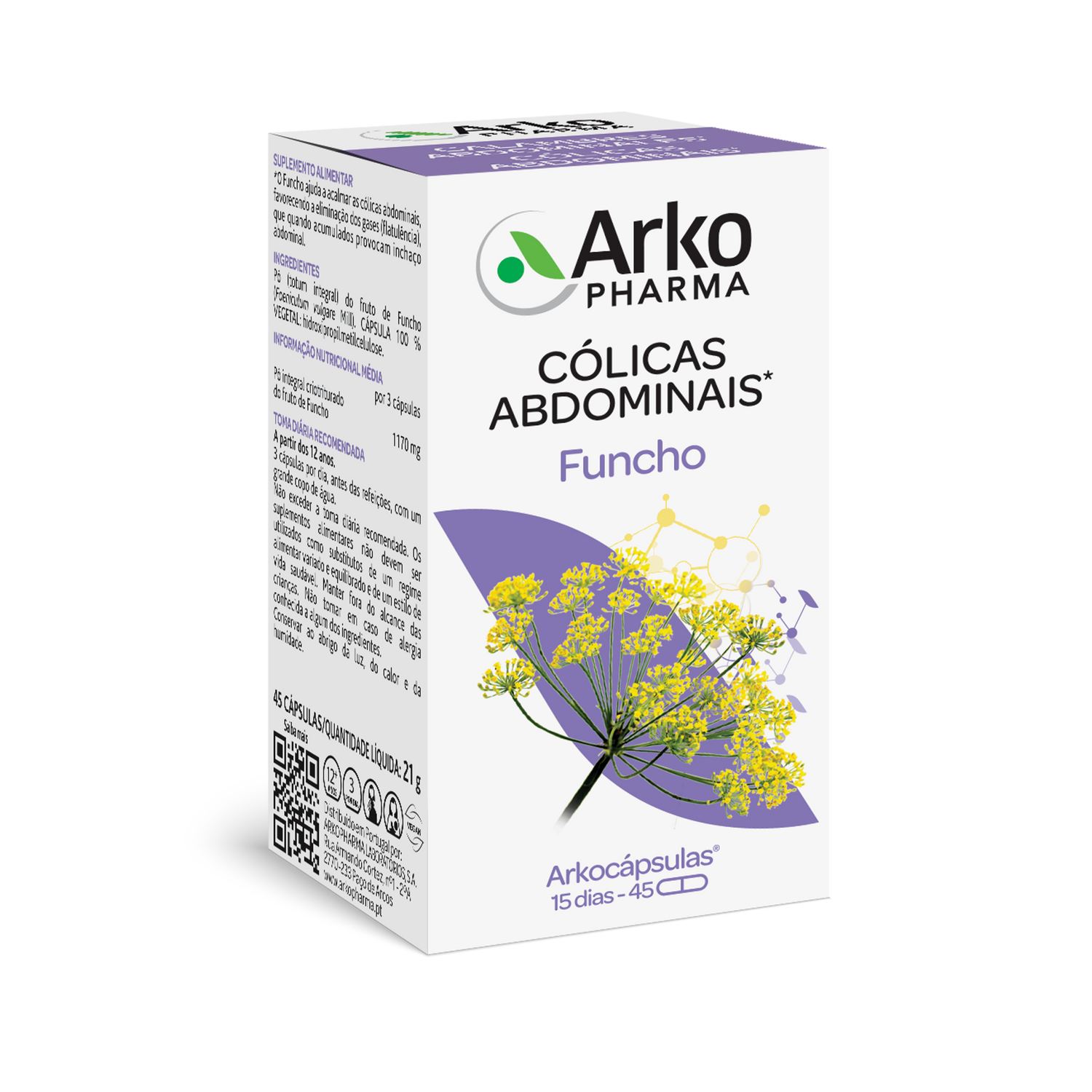 Arkocapsulas Funcho Caps X45 cáps(s)