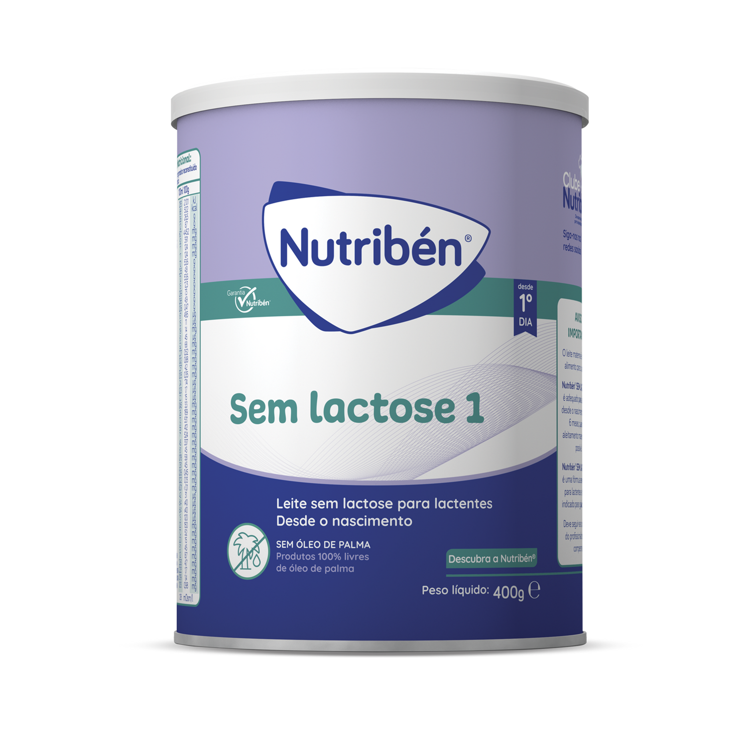 Nutriben S/ Lactose 1 Leite 400G