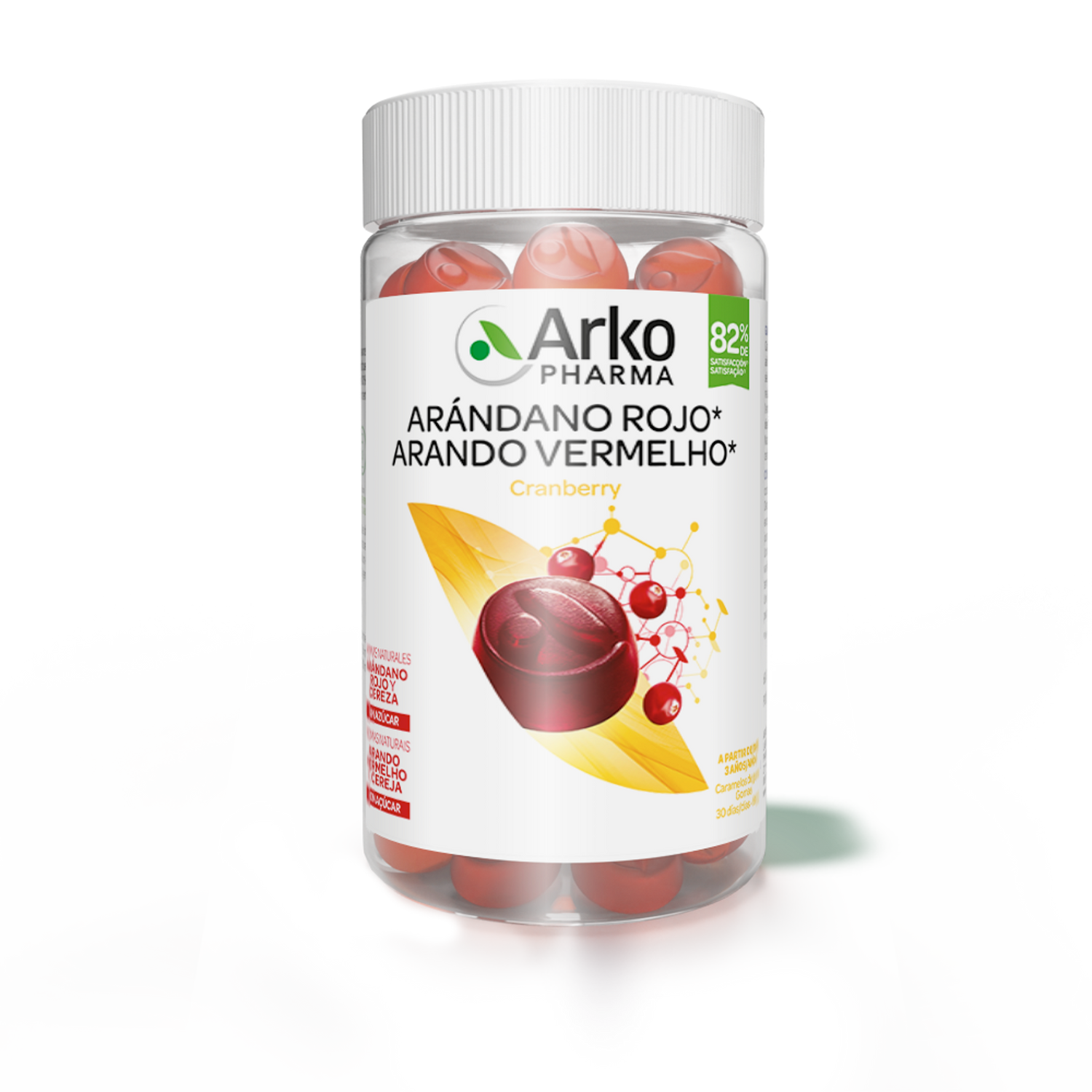 Arkogummies Gomas Arando Vermelho X60