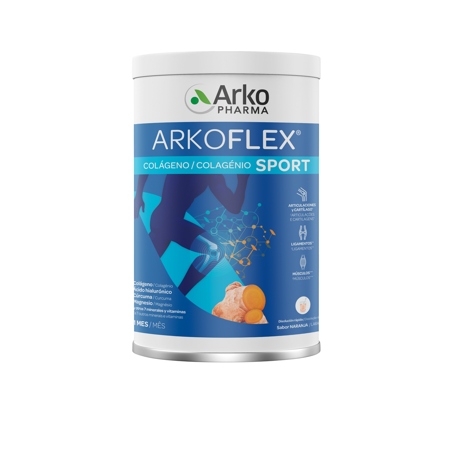 Arkoflex Colagen Laranja Po 390G