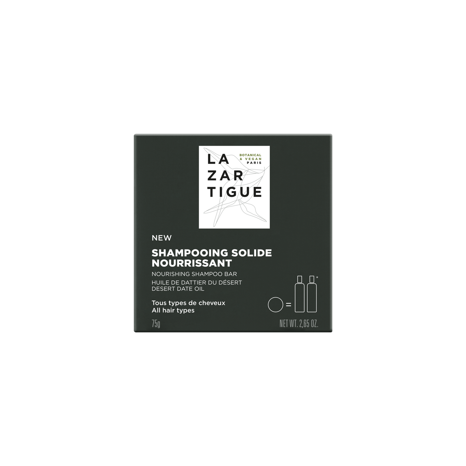 Lazartigue Ch Sólido Nutritivo 75G