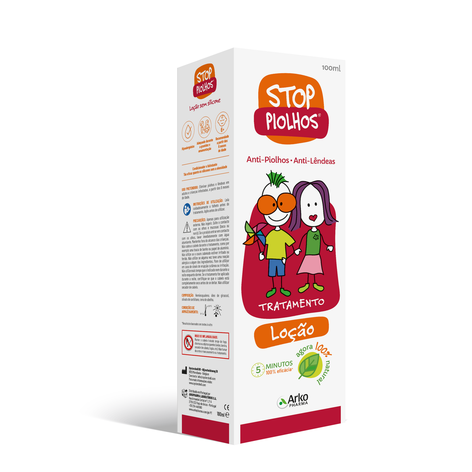 Stop Piolhos Locao Cabelos Longos100ml