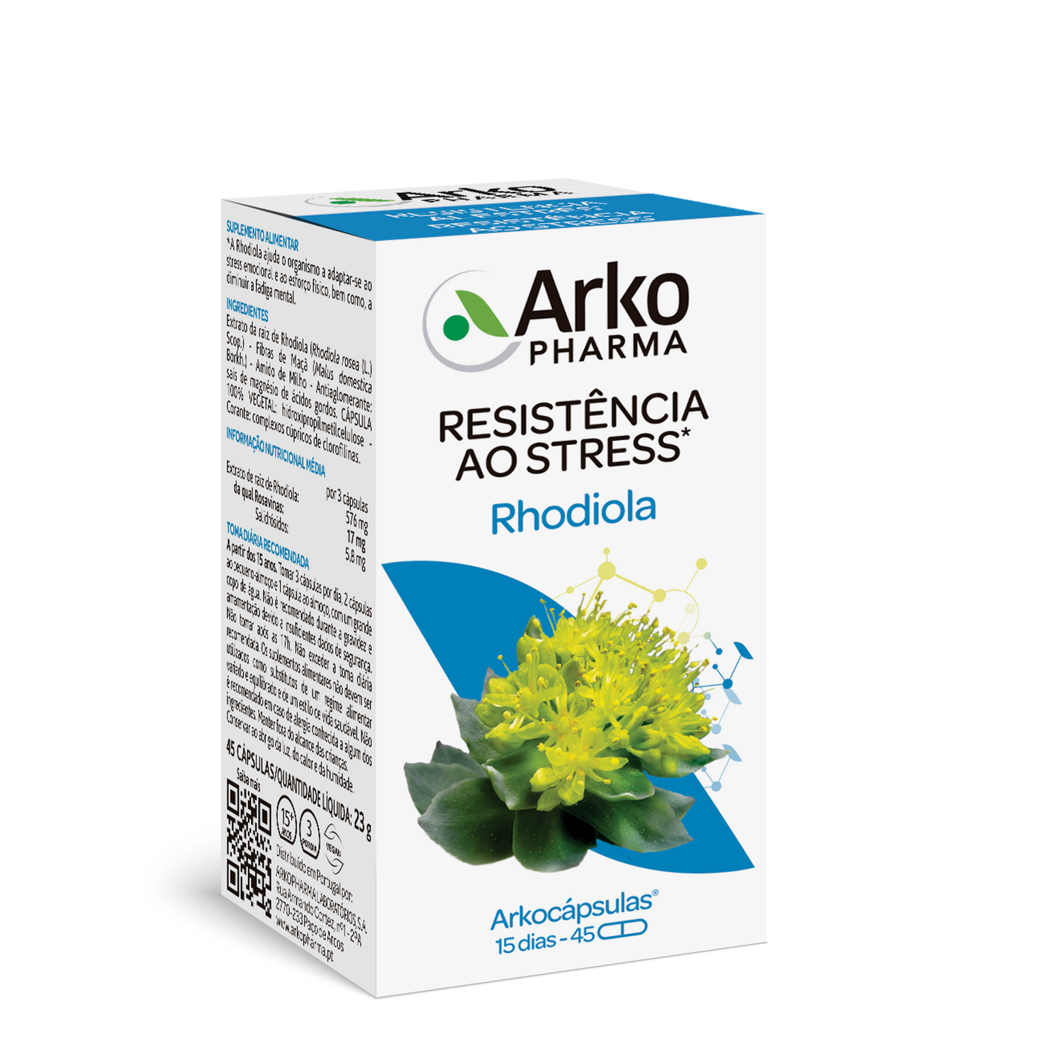 Arkocapsulas Rhodiola Caps X45 cáps(s)