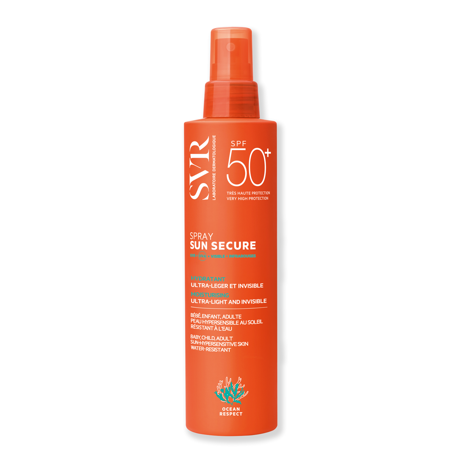 Svr Sun Secure Spray Spf50+ 200ml
