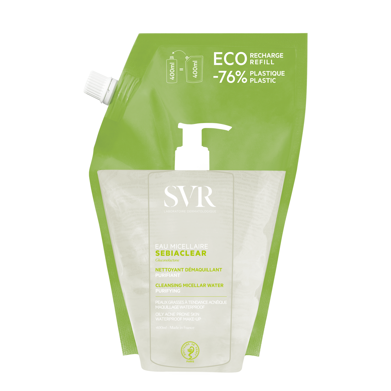 SVR Sebiaclear Ag Micelar Refill 400Ml