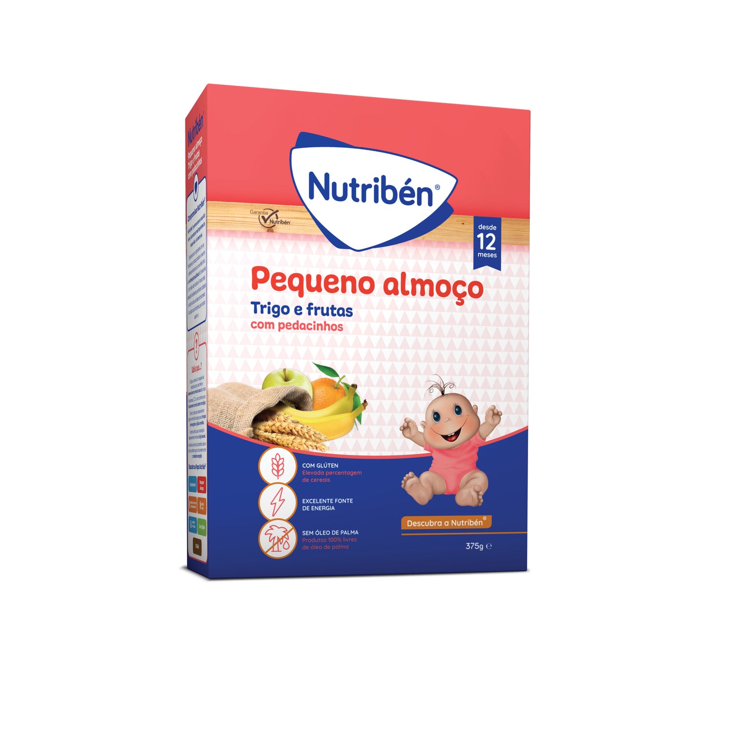 Nutriben Pq Almoc Trigo Fruta 375G