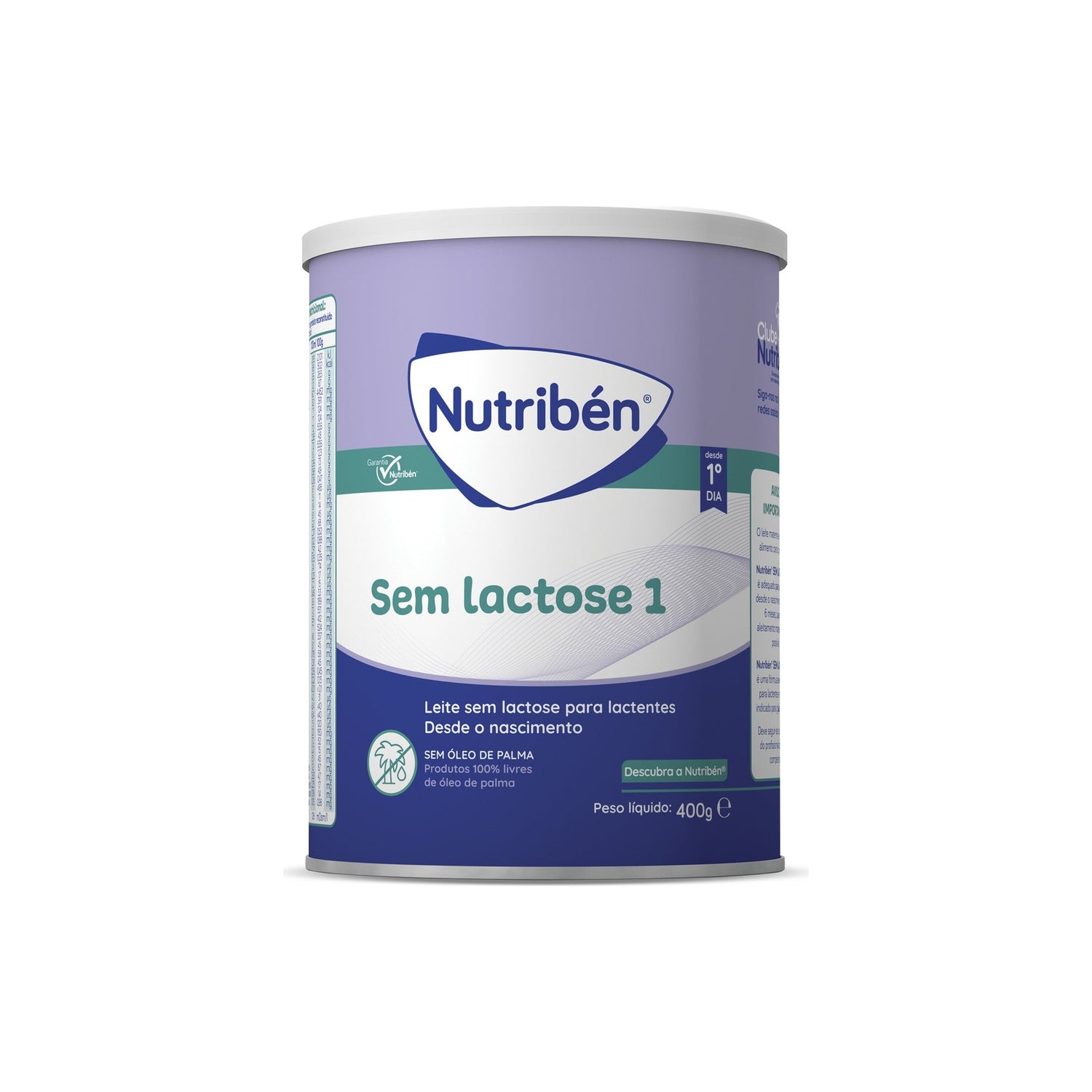 Nutriben Sem Lactose 1 Leite 400 g