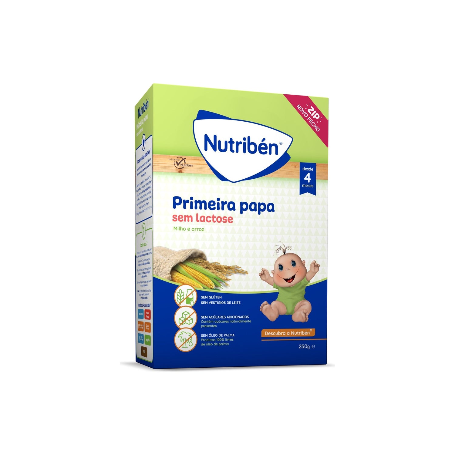 Nutriben Primeira Papa Sem Lactose 250 g