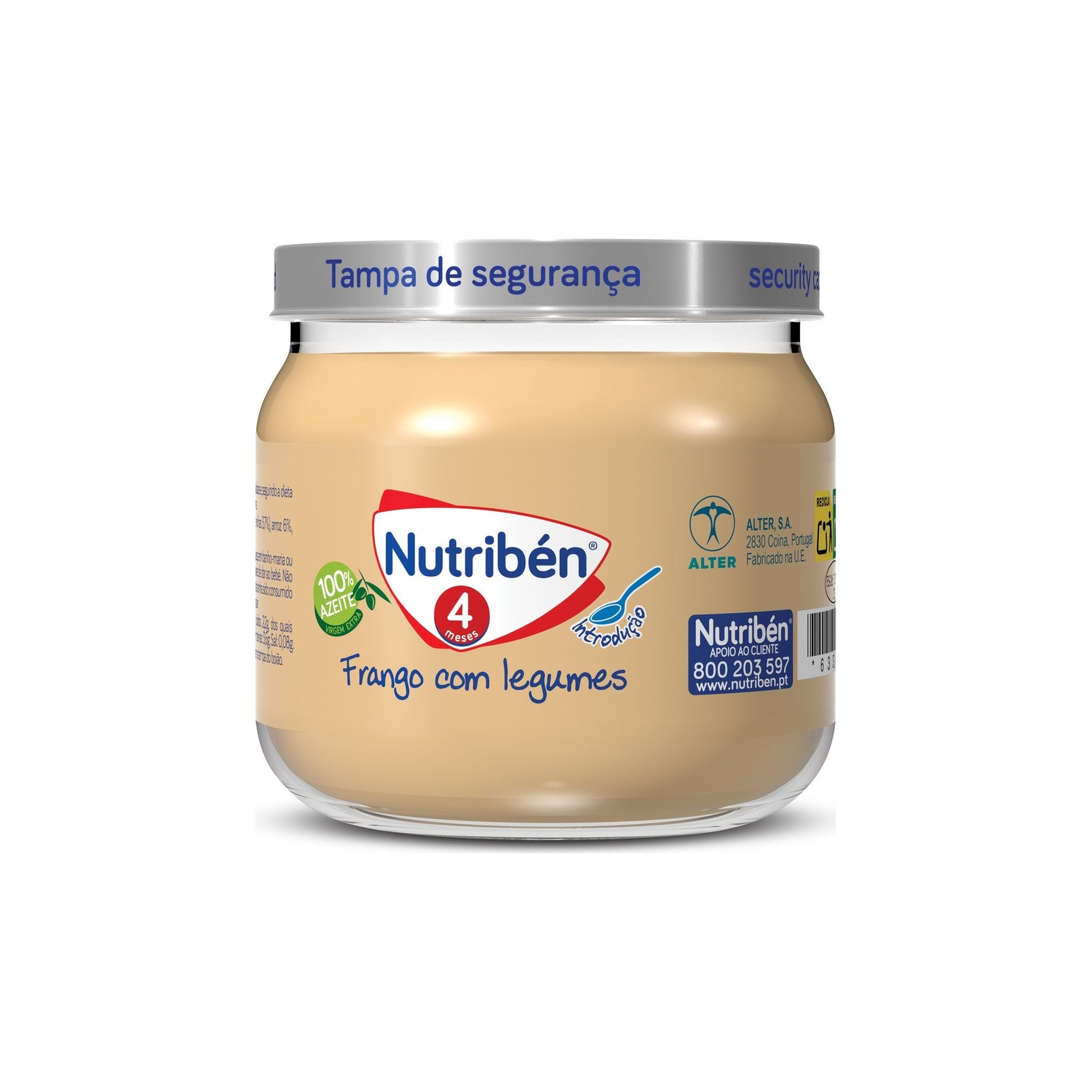 Nutriben Boião 4 Frango Legumes 120 g