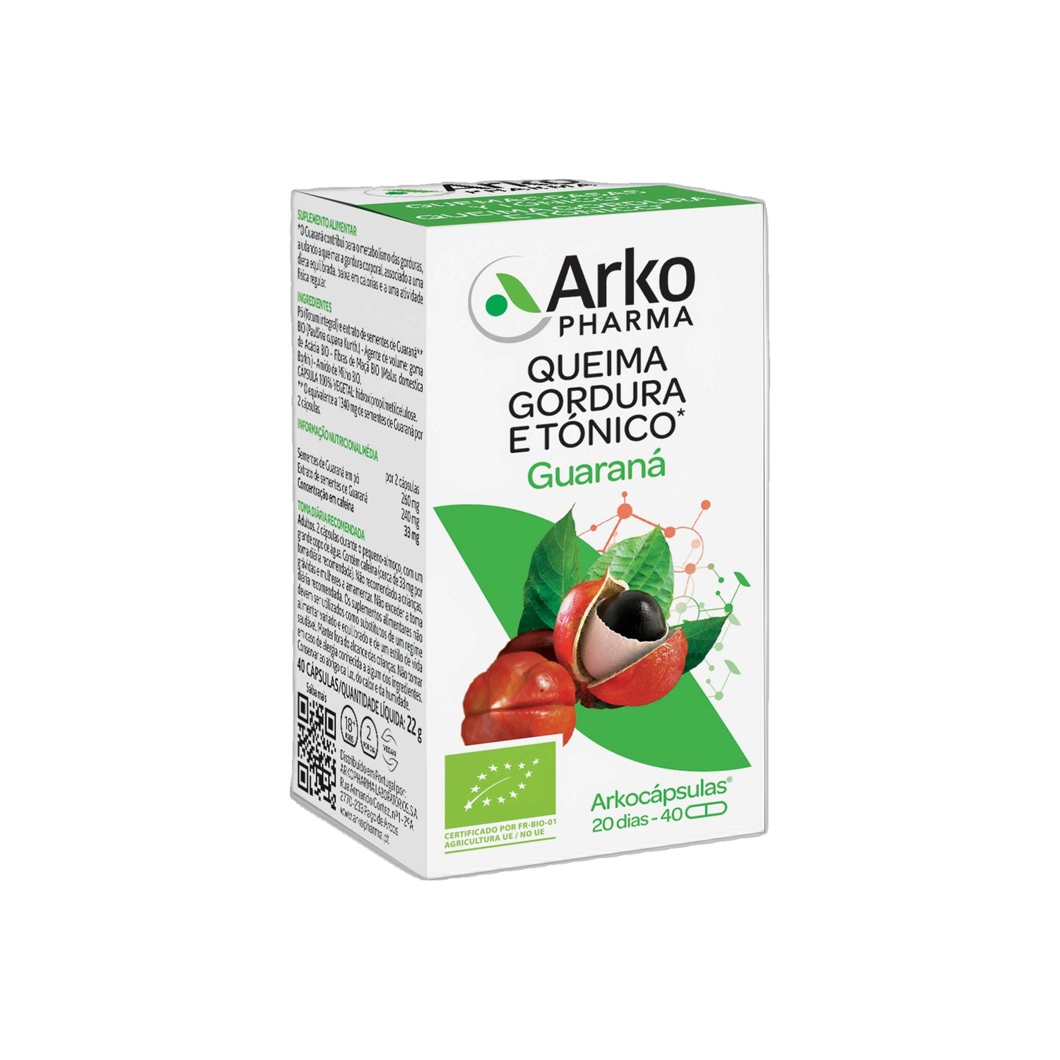 Arkopharma Guarana Bio Caps X40