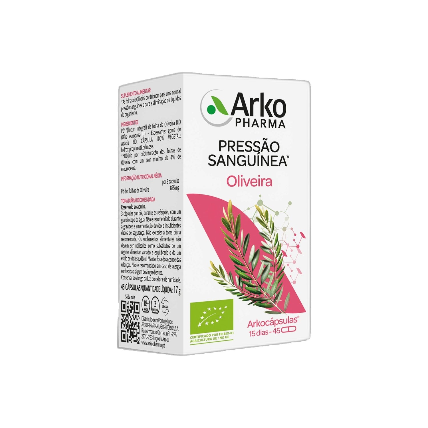 Arkocapsulas Oliveira Bio Caps X45