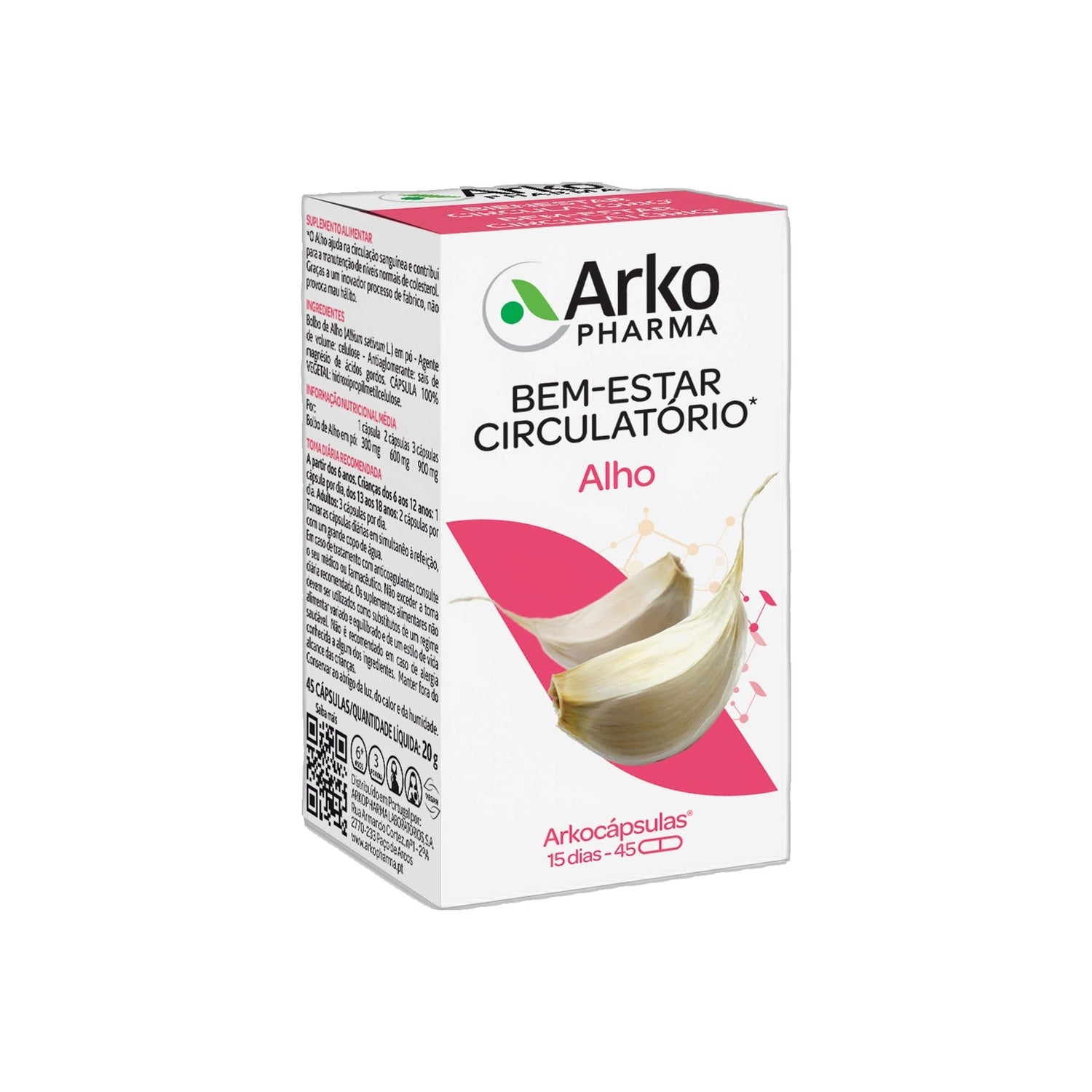 Arkocapsulas Alho Caps X 45