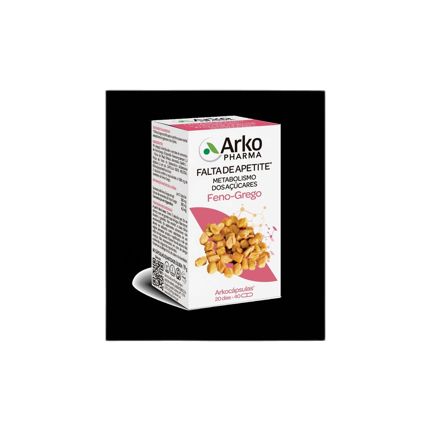 Arkocapsulas Feno-Grego Caps X40