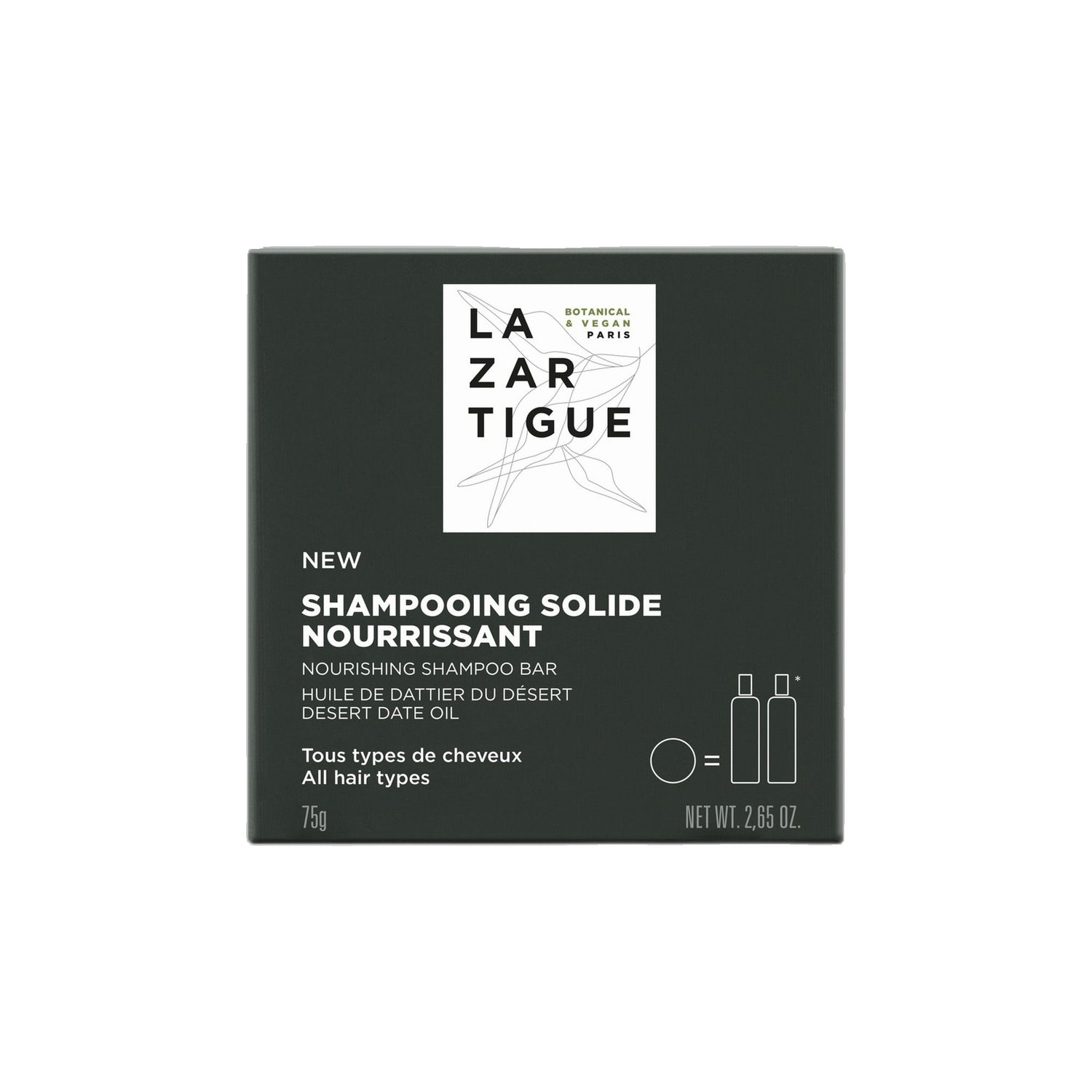 Lazartigue Ch Sólido Nutritivo 75G