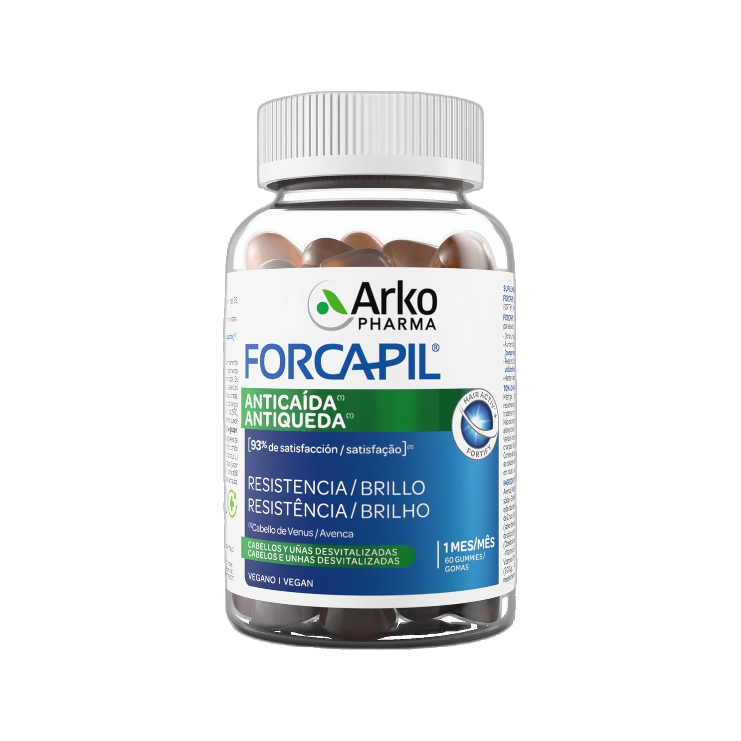 Forcapil Antiqueda Gomas X60