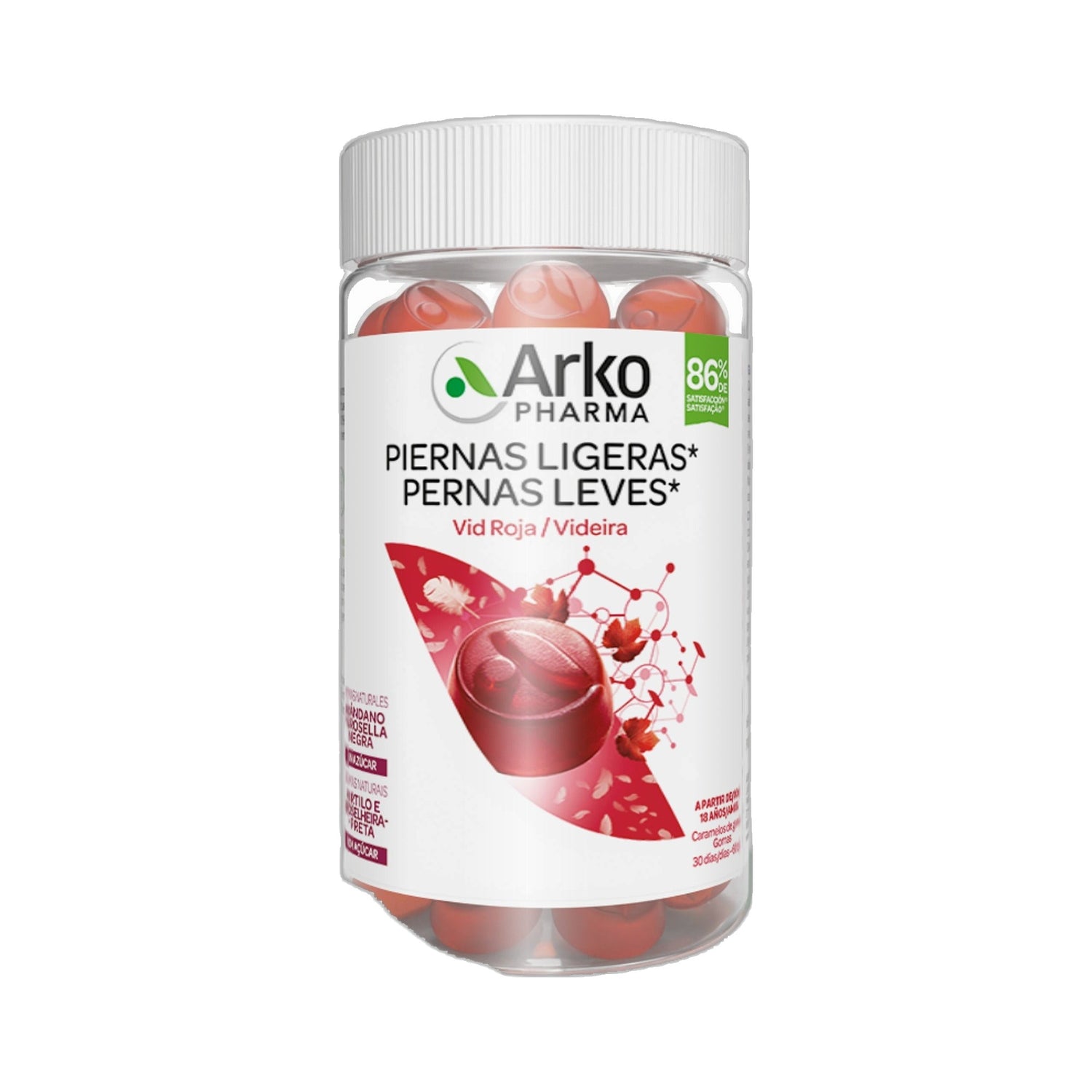 Arkogummies Gomas Pernas Leves X60