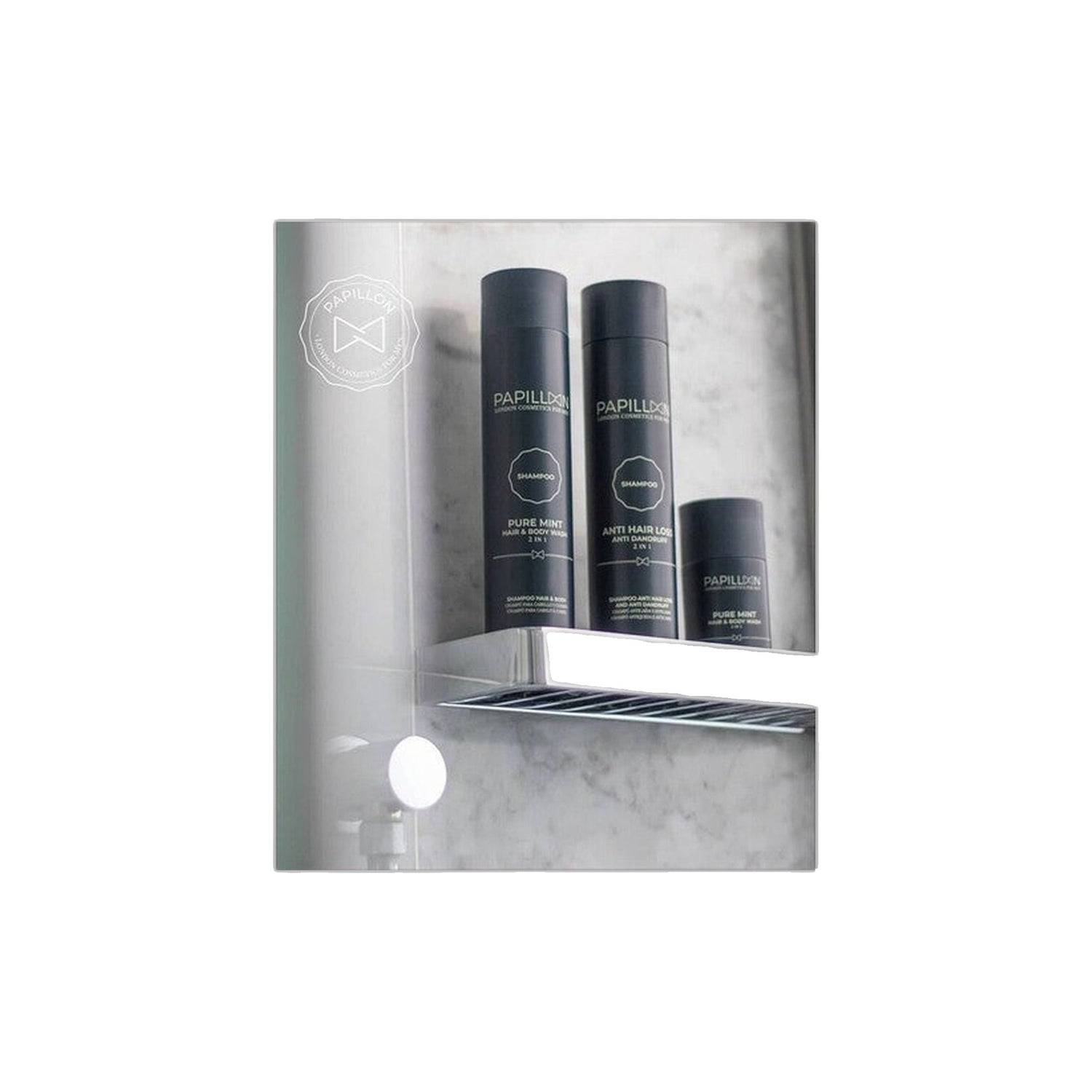 Papillon Pure Mint Champô Cabelo/Barba/Corpo 100 ml