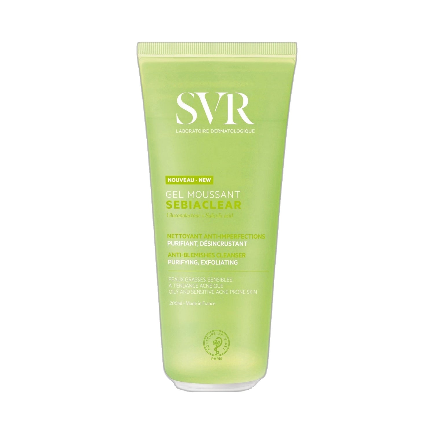 SVR Sebiaclear Gel Moussant 200 ml