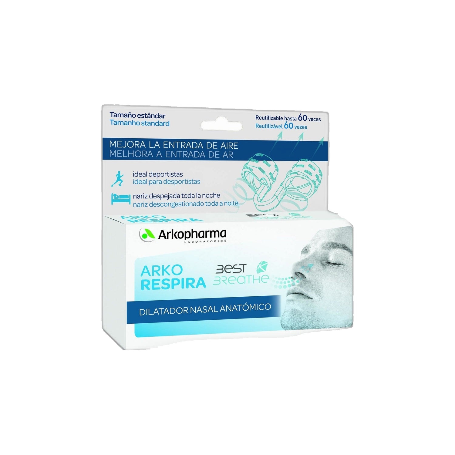 Arko Respira Dilatador Nasal 60 Unidades
