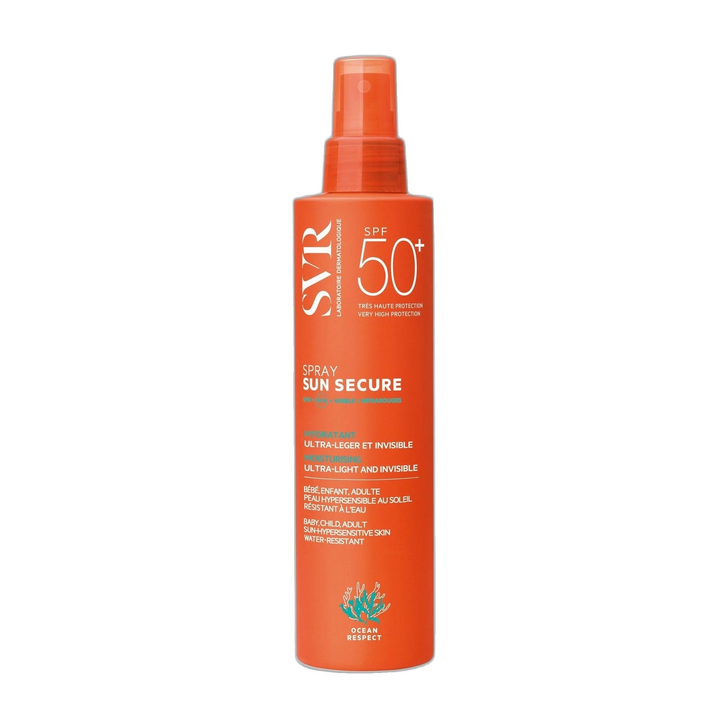 SVR Sun Secure Spray SPF50+ 200 ml