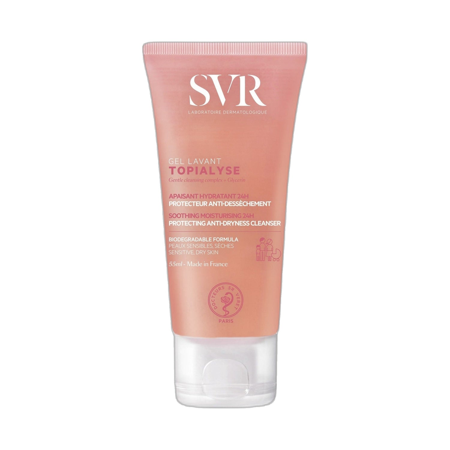SVR Topialyse Gel Lavante 55 ml