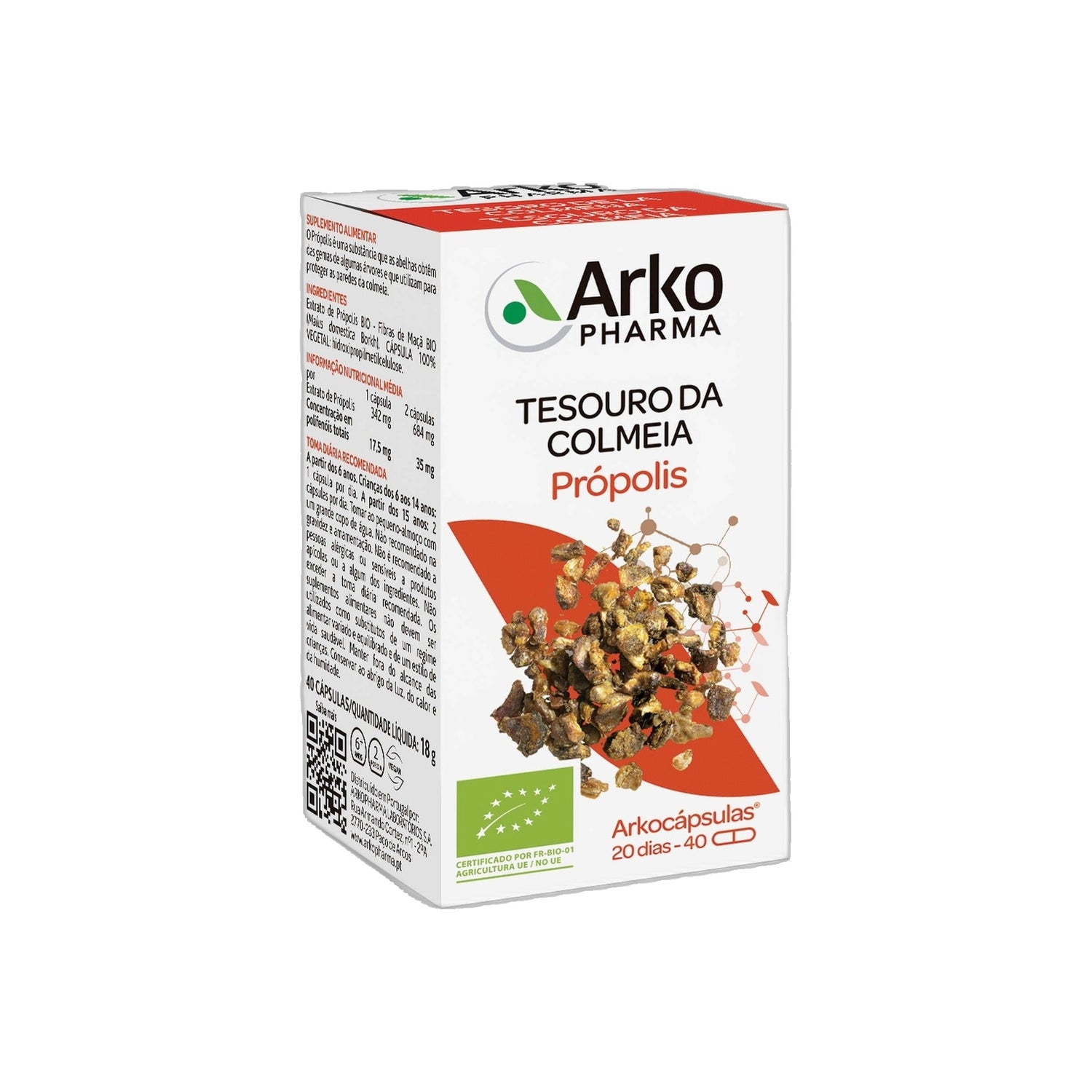 Arkocápsulas Própolis Bio 40 Cápsulas