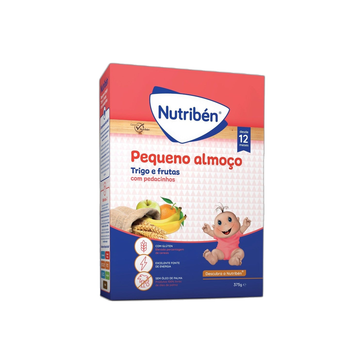 Nutribén Pequeno Almoço Trigo Fruta 375 g