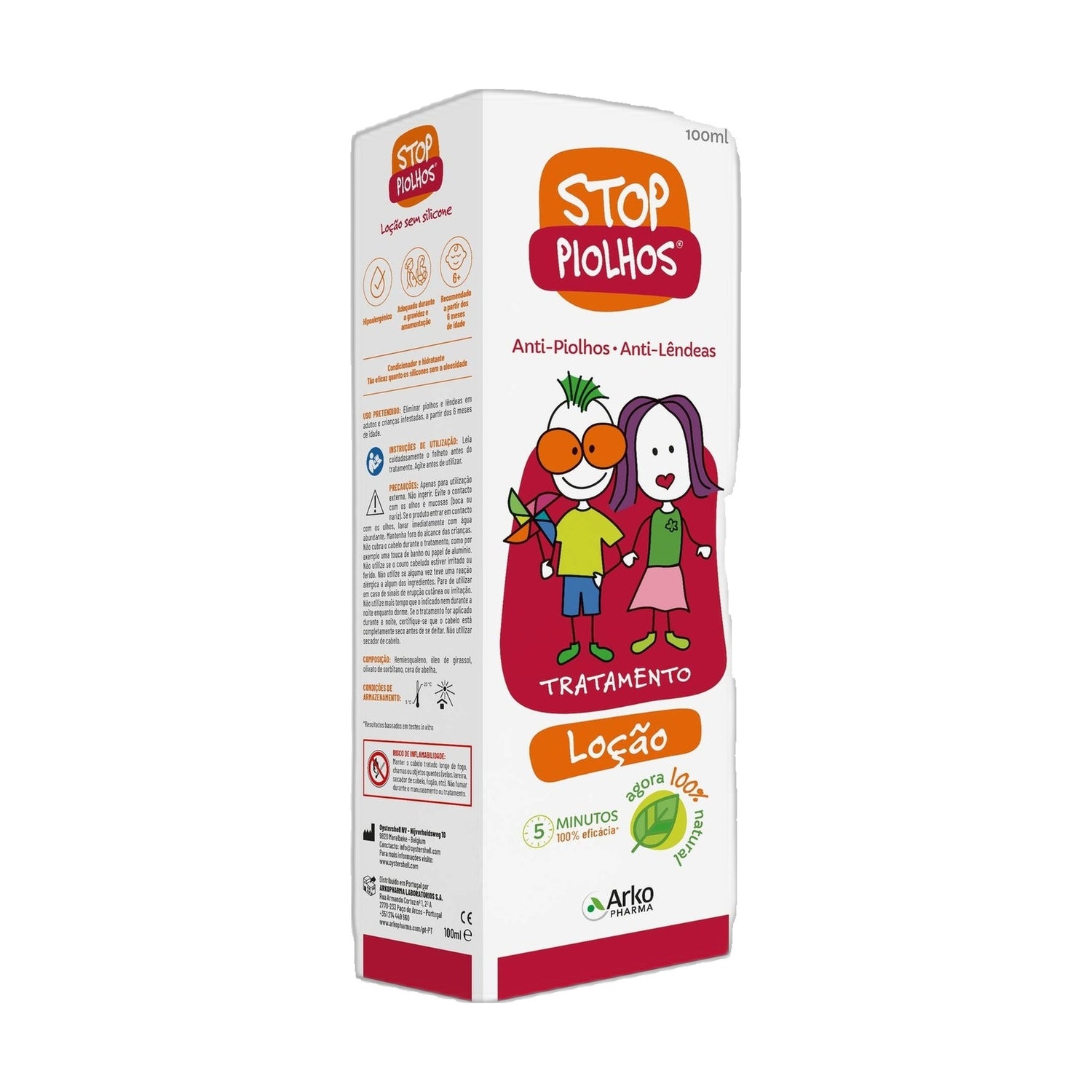Stop Piolhos Loção Cabelos Longos 100 ml