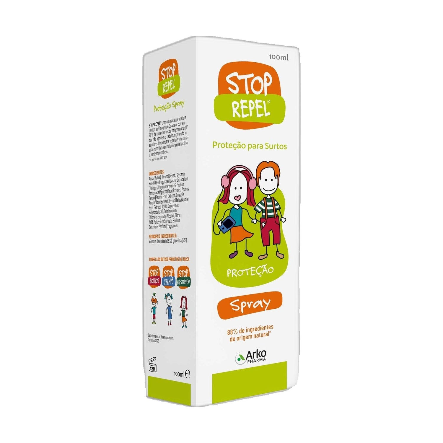 Stop Repel Spray Cabelo 100 ml