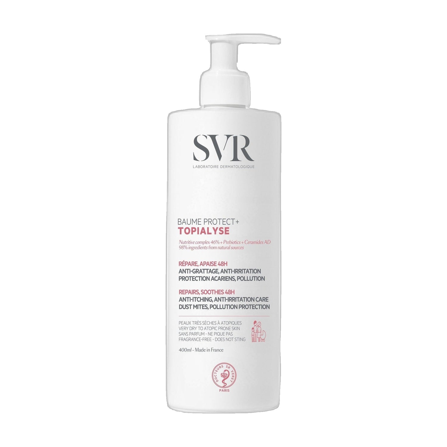 SVR Topialyse Baume Protect+ 400 ml