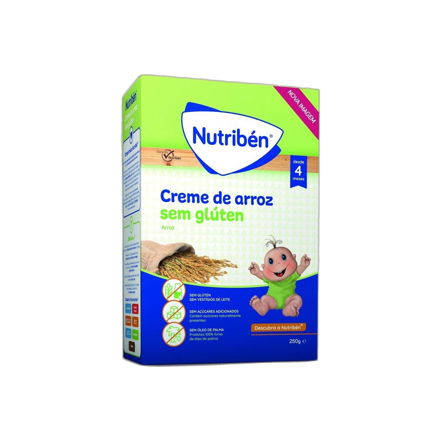 Nutribén Farinhas Creme Arroz 250 g
