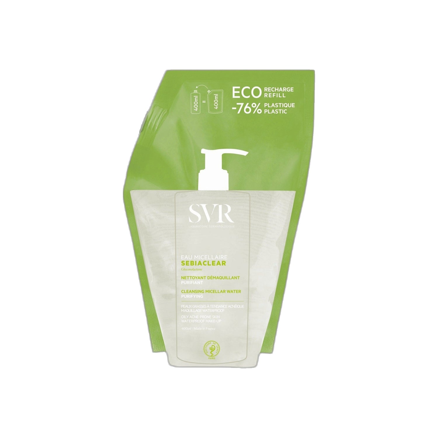 SVR Sebiaclear Água Micelar Refill 400 ml