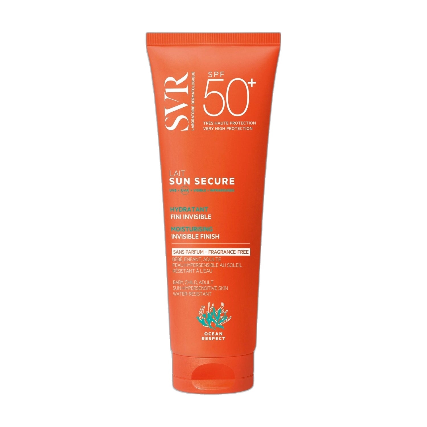 SVR Sun Secure Leite Sem Perfume SPF50+ 250 ml