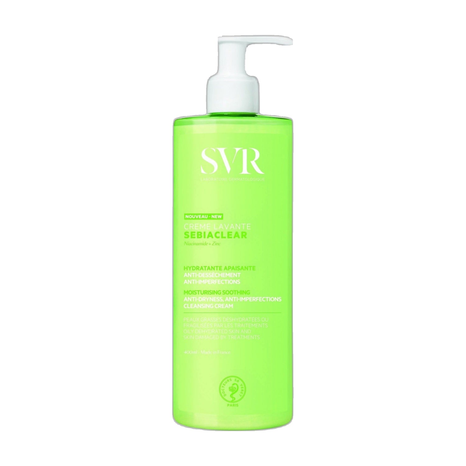 SVR Sebiaclear Creme Lavante 400 ml