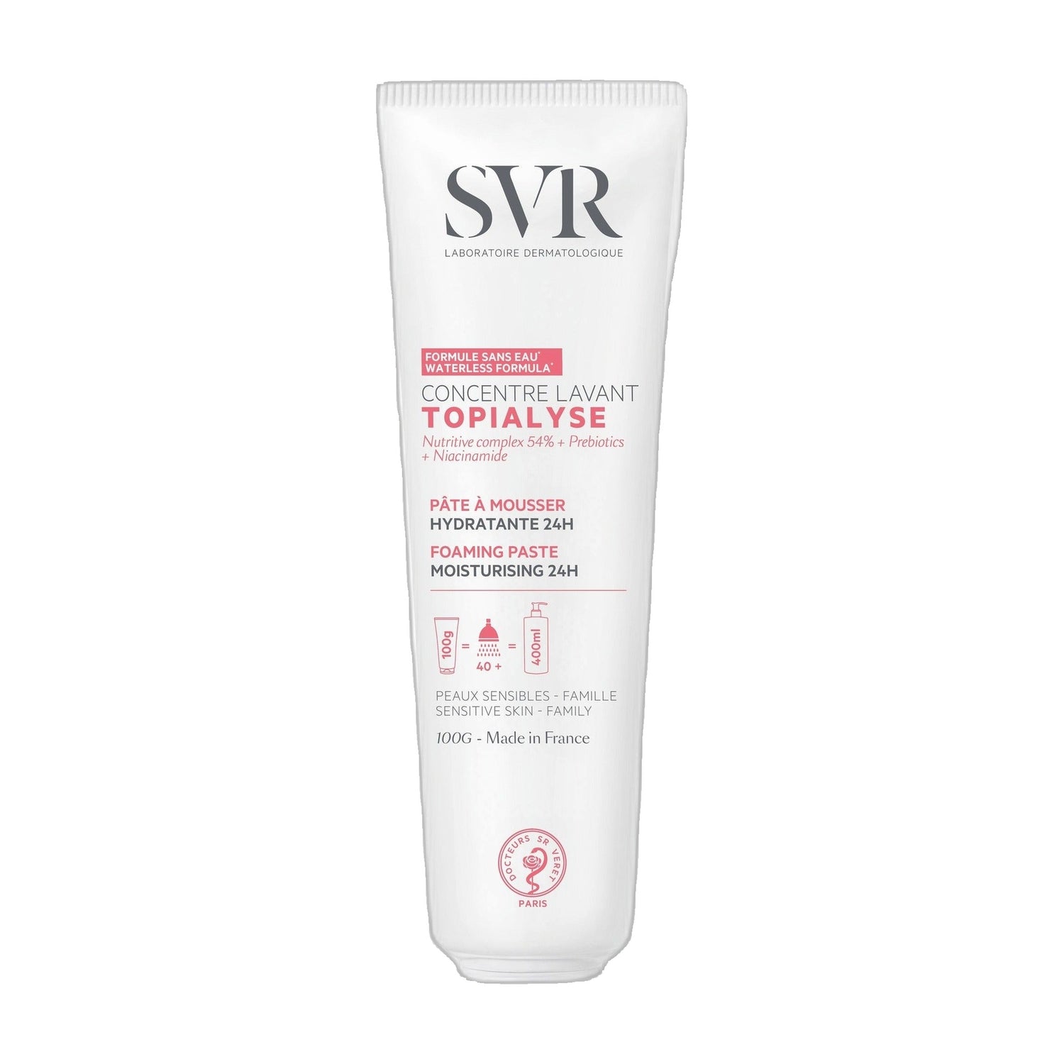 SVR Topialyse Concent Lavant Creme 100 g
