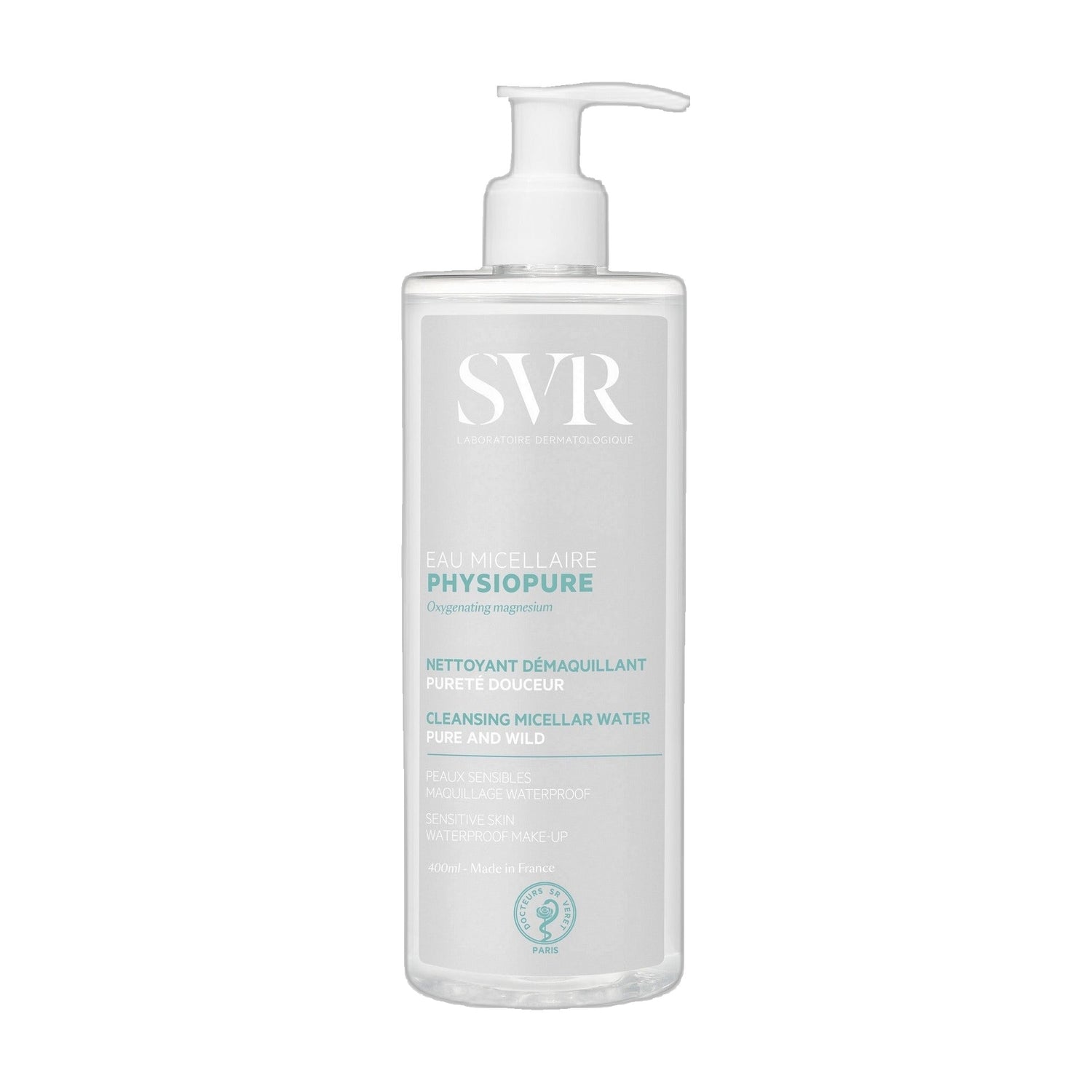 SVR Physiopure Água Micelar Desmaquilhante 400 ml