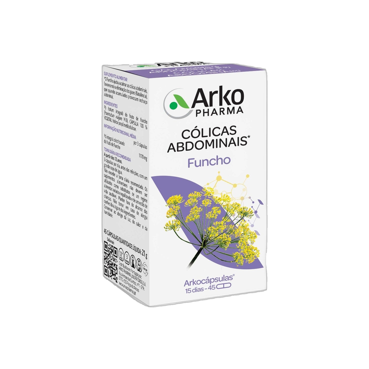 Arkocapsulas Funcho 45 Cápsulas