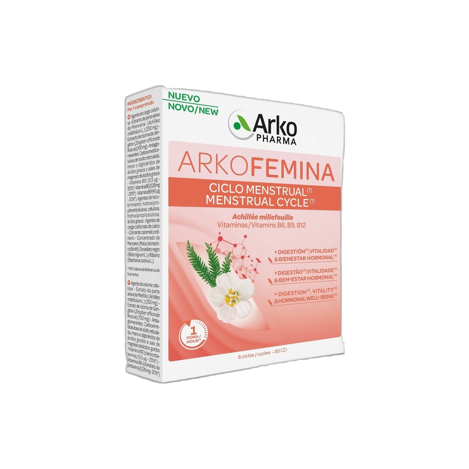 Arkofemina Ciclo Menstrual Comprimidos 30 Unidades