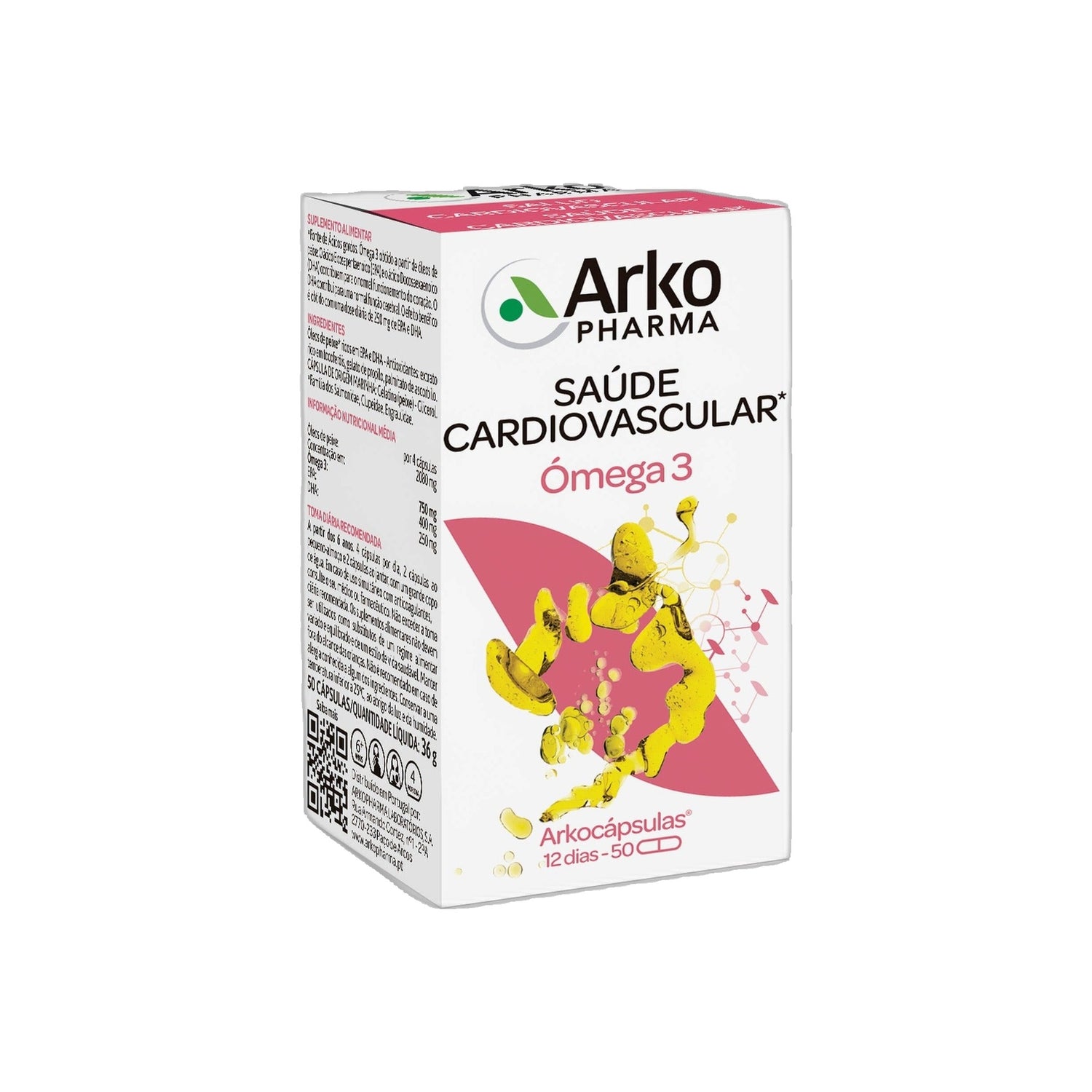 Arkocapsulas Omega 3 50 Cápsulas