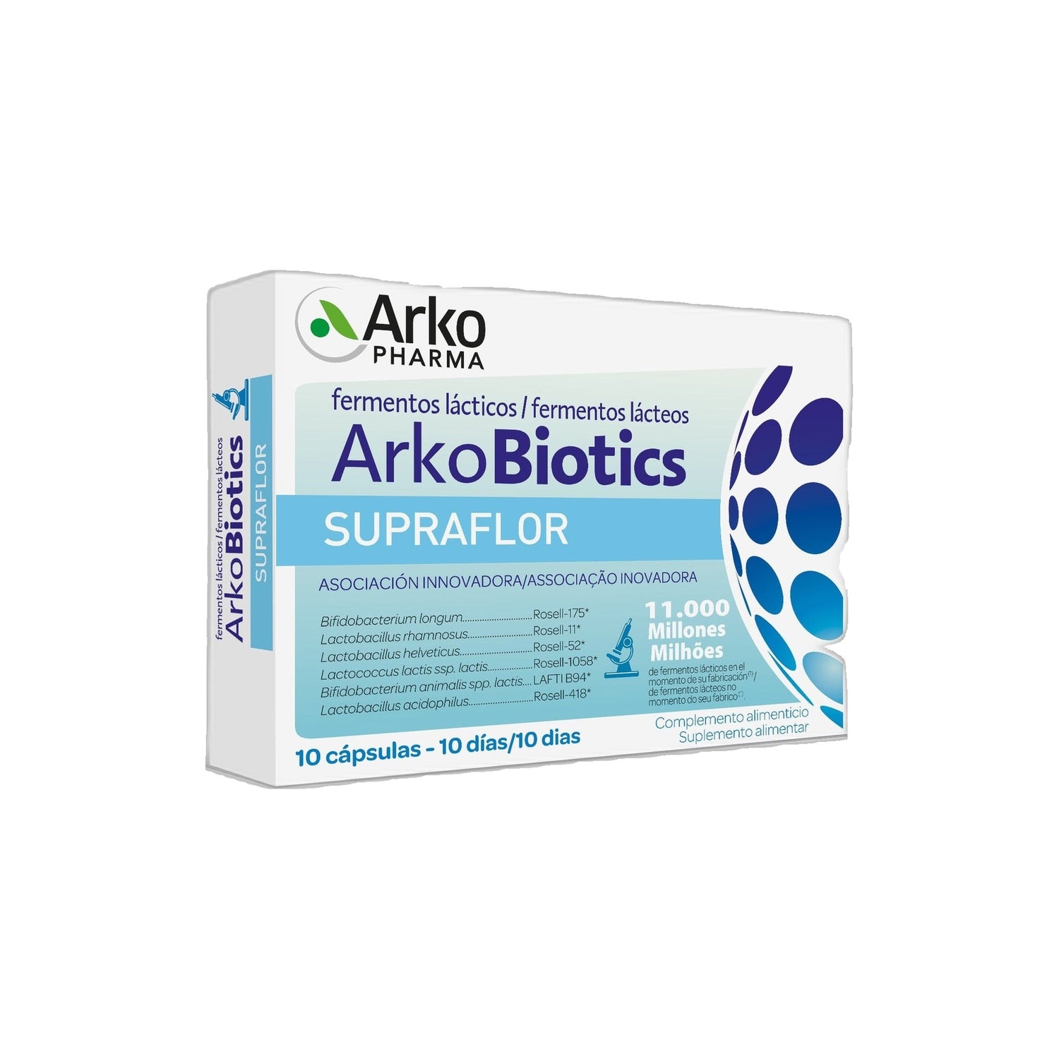 Arkobiotics Supraflor 10 Cápsulas