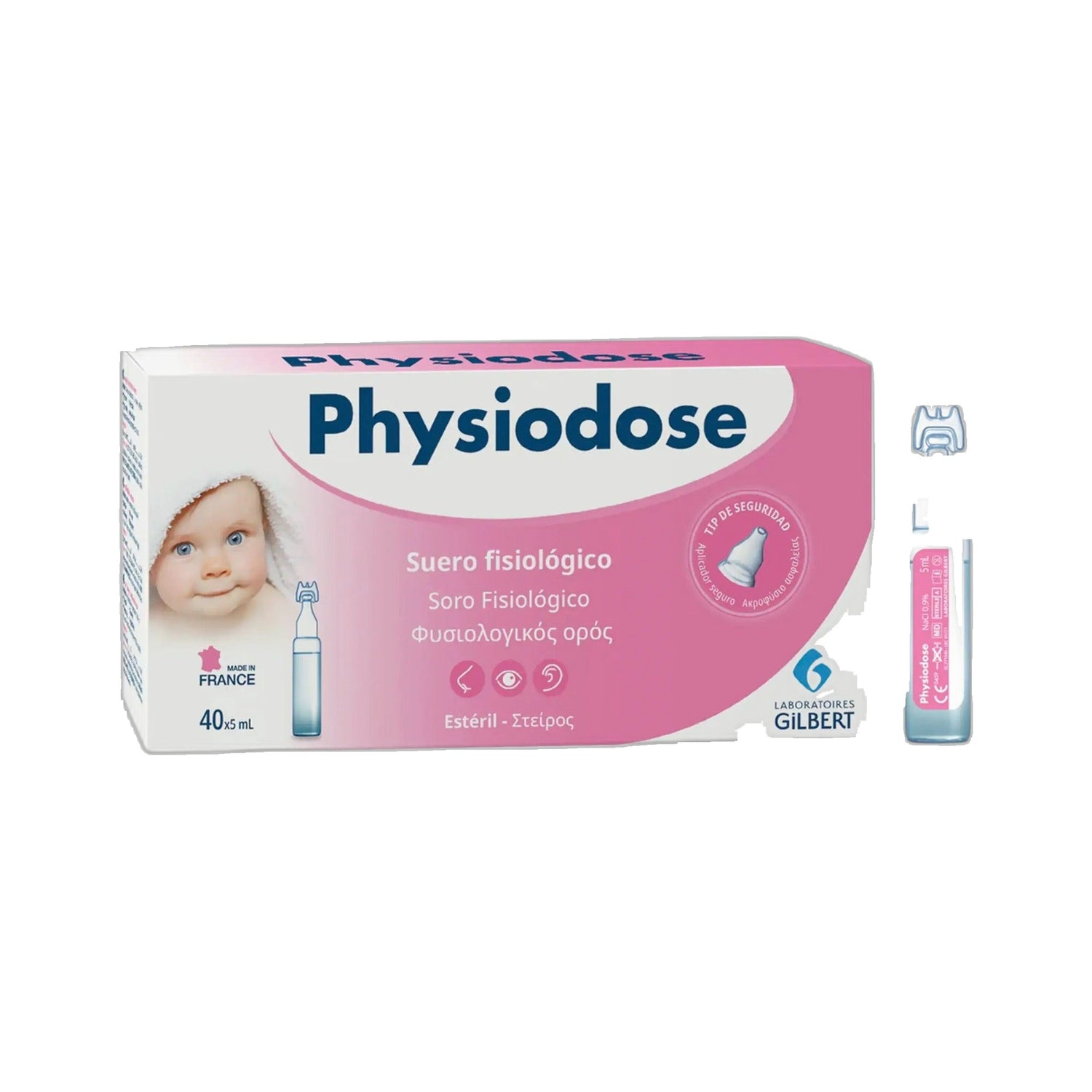 Physiodose Soro Fisiológico 40x5 ml