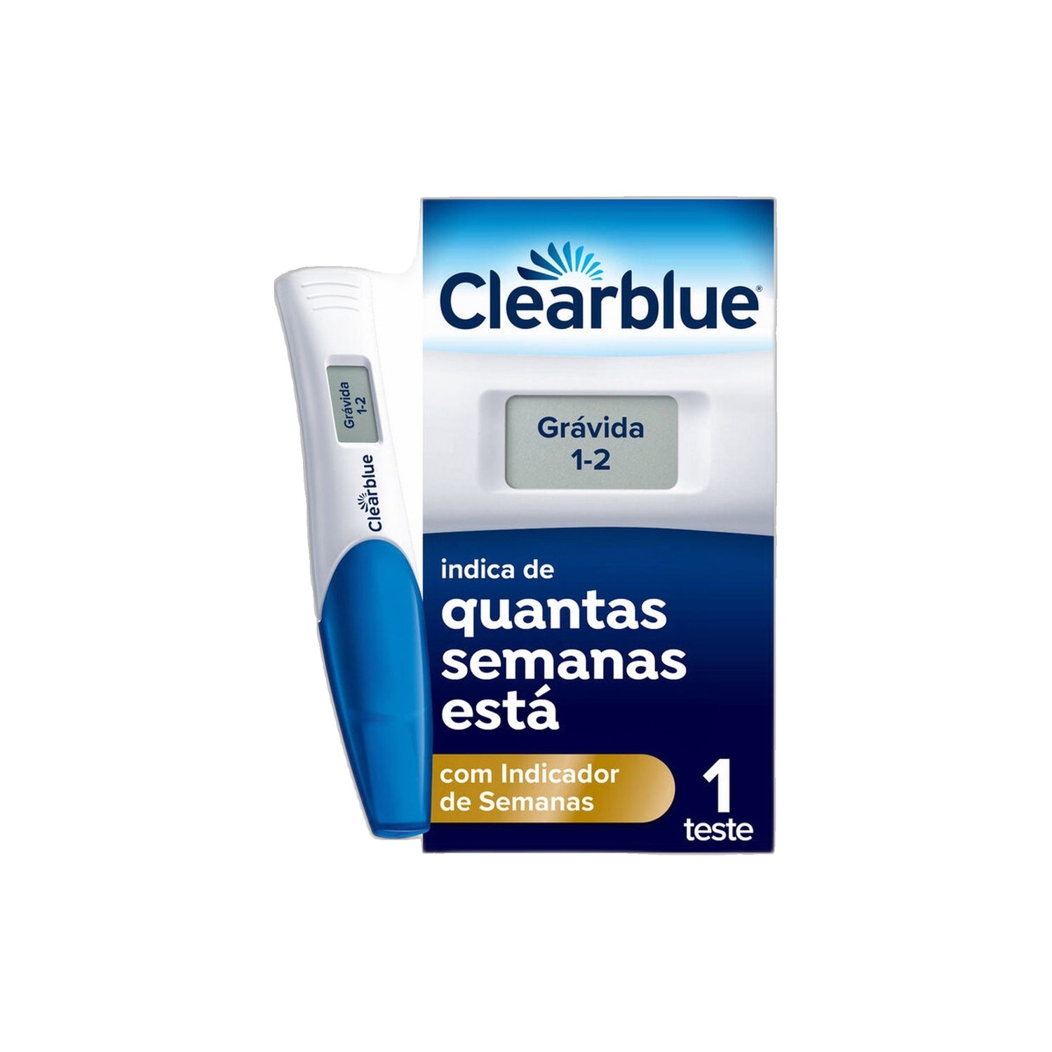 Clearblue Teste de Gravidez com Indicação de Semanas